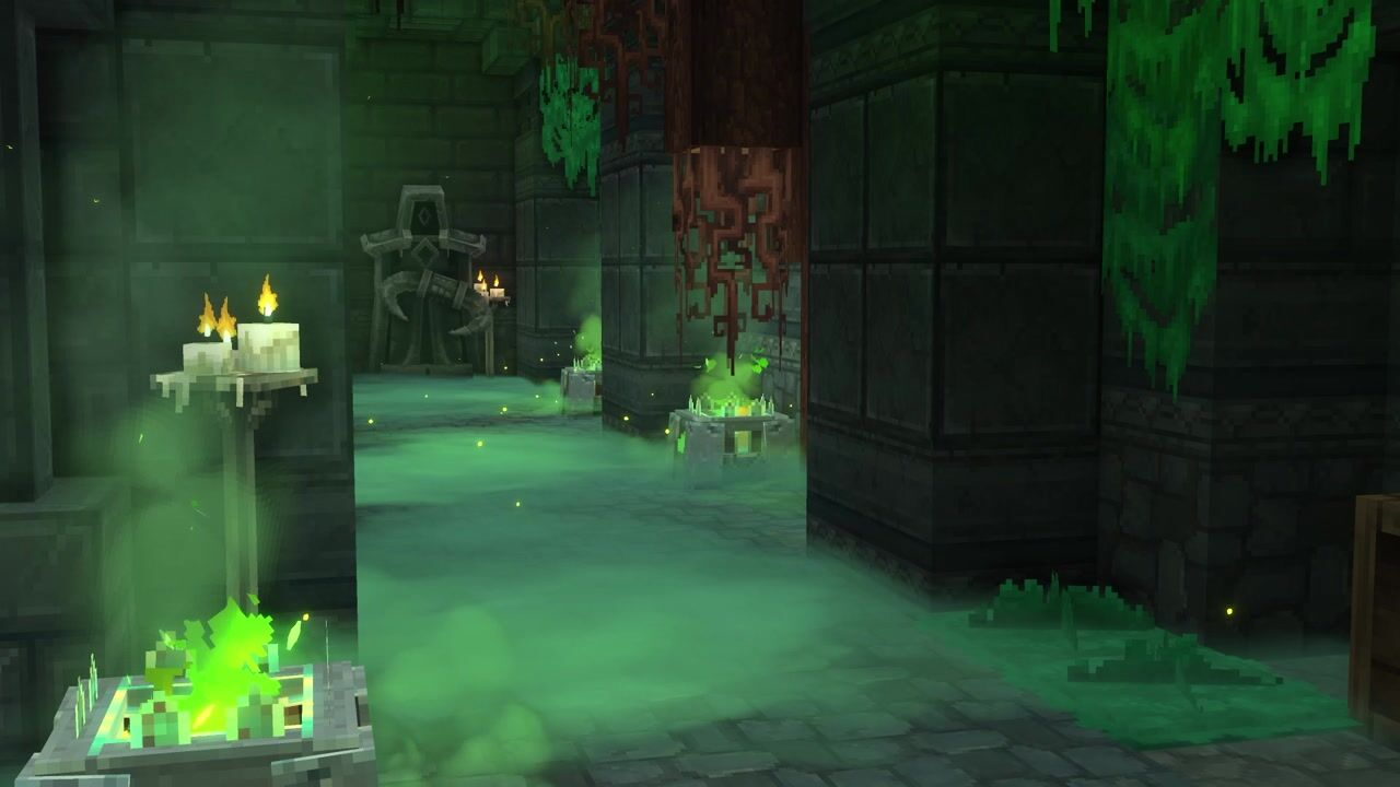 Donjon atmosphère effrayante Hytale