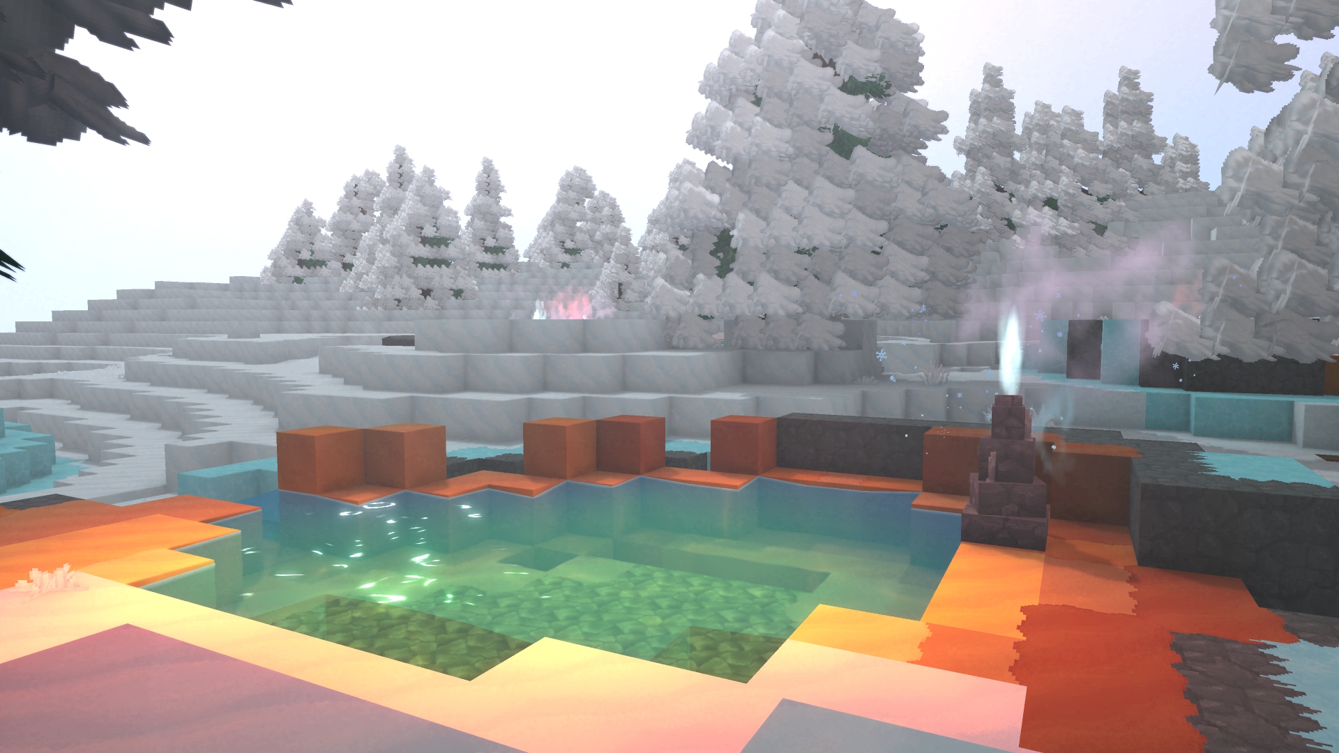 Sources chaudes Hytale