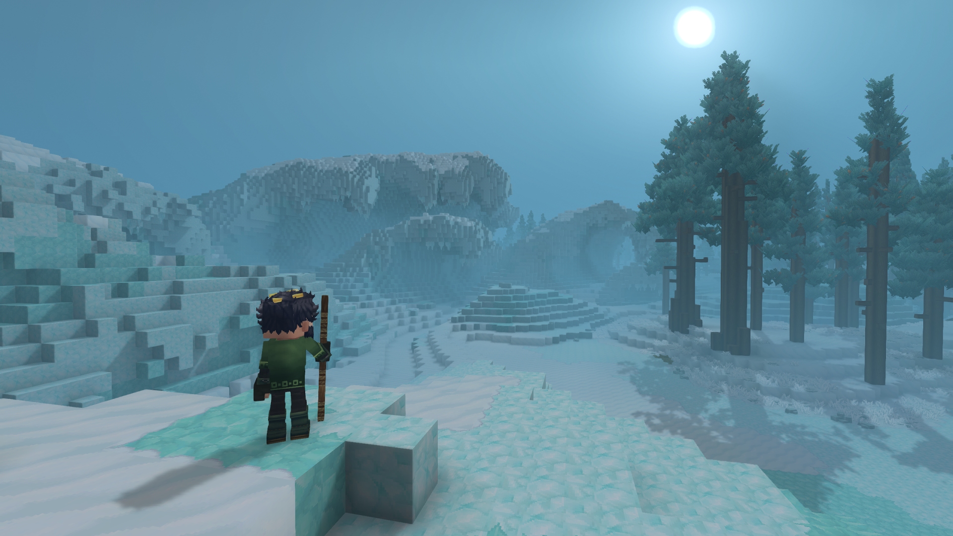 Vagues givrées Hytale