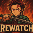 Logo du serveur Discord Rewatch VF /VOSTFR