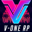 Logo du serveur GTA V V-ONE | Custom Vice City | Co-op PvP/PvE Action Server