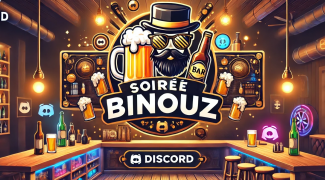 Bannière Soirée Binouz : `La Joie du Gaming`