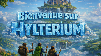 Bannière Hylterium - serveur MMORPG