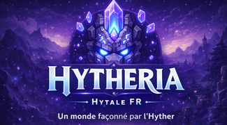 Bannière Hytheria – Hytale FR